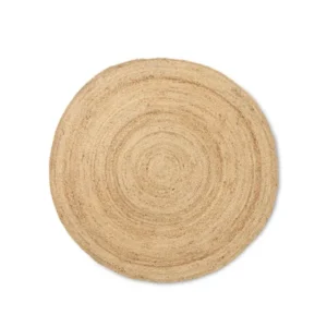 Eternal Round Jute Rug - Natur von Ferm Living