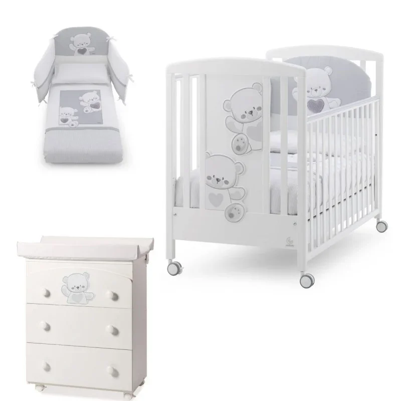 Italbaby Cameretta Baby Jolie Grigio