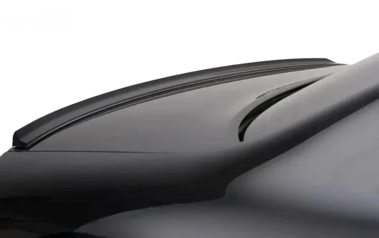 RDX Racedesign, Heckspoilerlippe passend für BMW 3er F30 Limousine 2012- (ABS), Schwarz