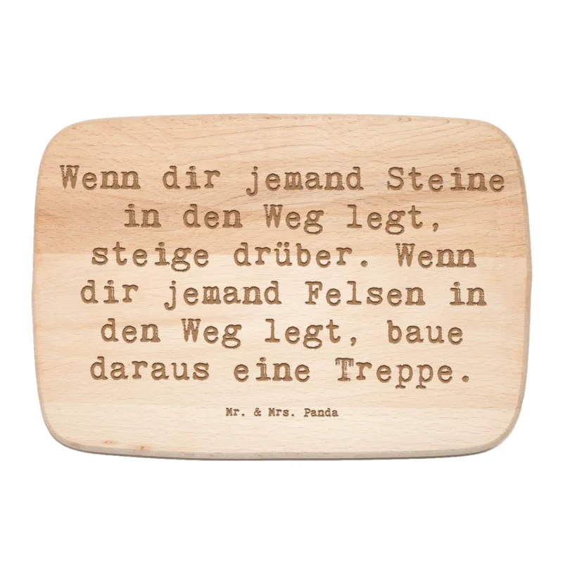 Frühstücksbrett Spruch Stolpersteine im Alltag meistern|p:1788730|h:8b27e659c05687b8329d239f28356b7f