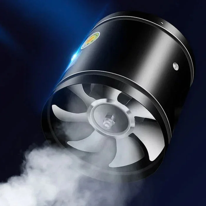 LuchtFlow MiniVent – Leiser Wandventilator für Zuhause oder Büro | Karnz