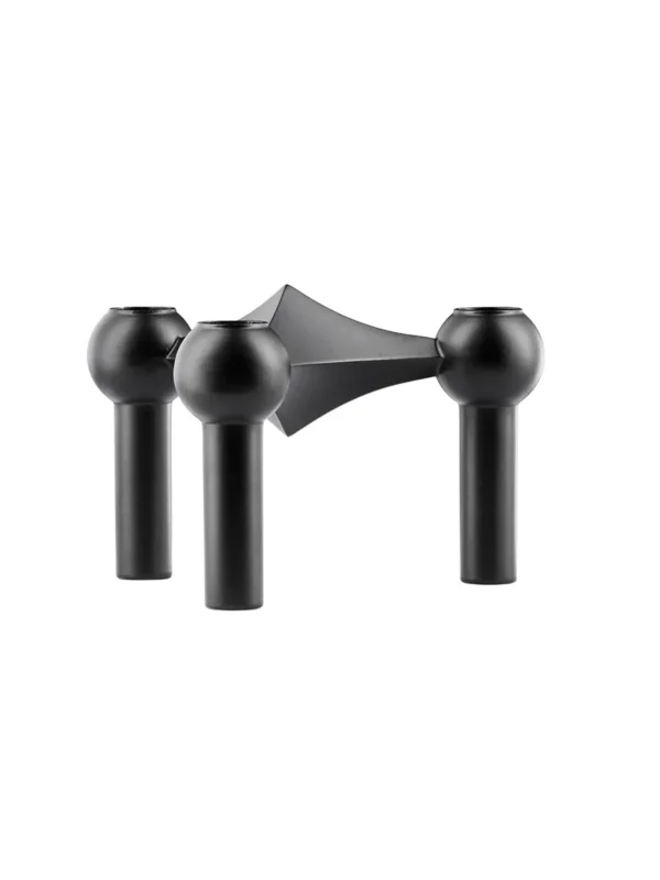 Nagel Kerzenständer, schwarz von STOFF Nagel