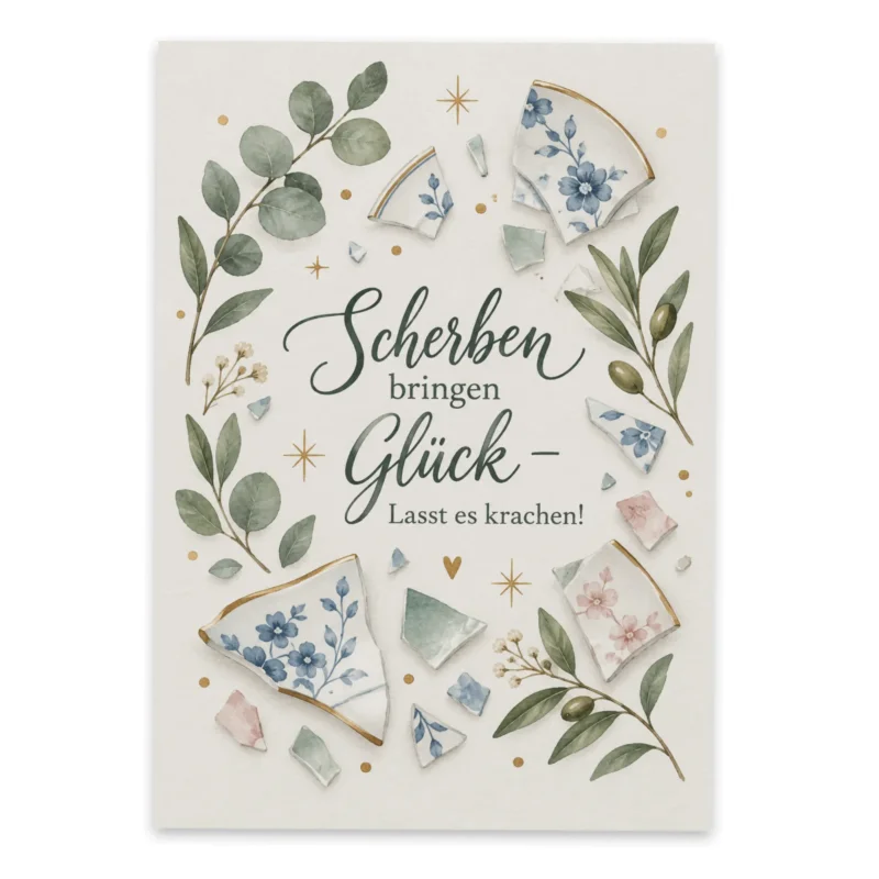 Postkarte Scherben Eukalyptus Design|p:2012501|h:79f3a61c852c49d451c2bdbd021669ea