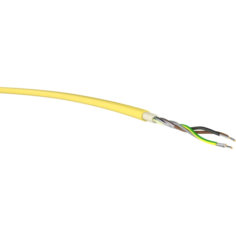 Klimaprime - Energiekabel < 1 kV, für ortsveränderlichen Einsatz NSSHÖU-J 4x150 ge Tr500 NSSHÖU-J 4x150 ge Schwere Gummileitung − 500 Meter