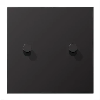 JUNG AL12-5DK01 Bedienelement / Zentralplatte Schalterprogramm 70 mm