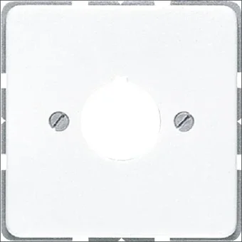 JUNG CD564WW Bauteil / Zentralplatte Kommunikations-Schalterprogramm