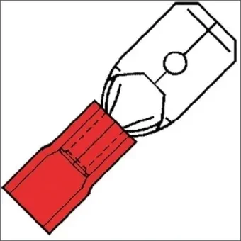 KLEMKO 151080 Aderdoorverbinder rond/vlak