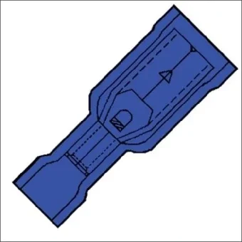 KLEMKO 170450 Aderdoorverbinder rond/vlak