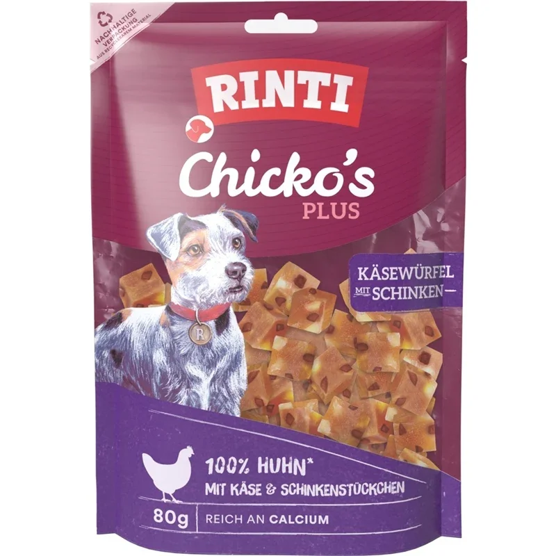 RINTI Snack Chicko Plus Käse-Schinken zoo-de