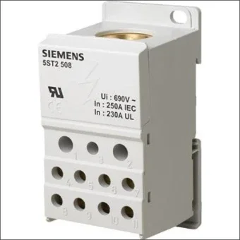 SIEMENS 5ST2508 Durchgangsreihenklemme 45 mm