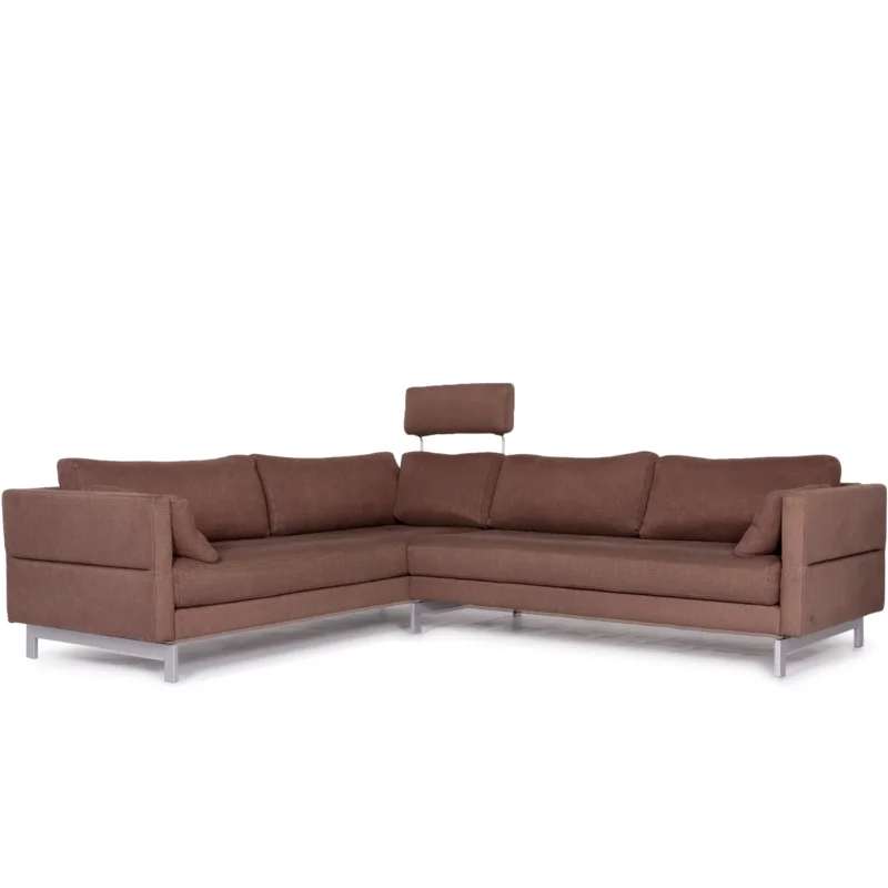 Rolf Benz Vida Stoff Sofa Braun Ecksofa #10708