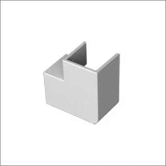 UNEX 73221-04 Verticaal hoekstuk Leitungskanal 40 mm