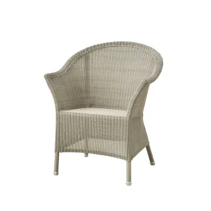 Cane-line Lansing Gartenstuhl ohne Kissen, taupe