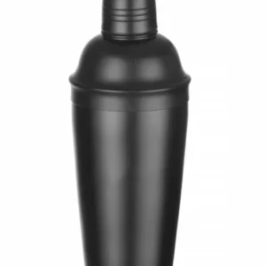 BarUp Cobbler Shaker – 3-teilig – Schwarz – Ø 85 × H 240 mm – Produktansicht