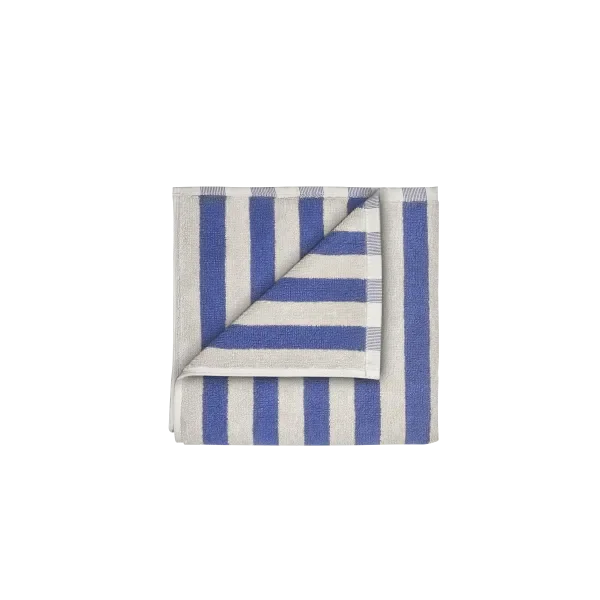 blomus ARTO Stripe Handtuch aus Bio-Baumwolle – breite Streifen