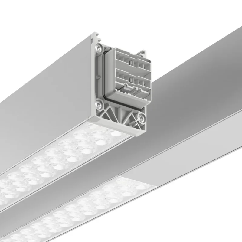RZB - Geräteträger für Lichtbandsystem LED-Komplettmodul 4547mm 954590.850.500.701 5-pol 5000K alu