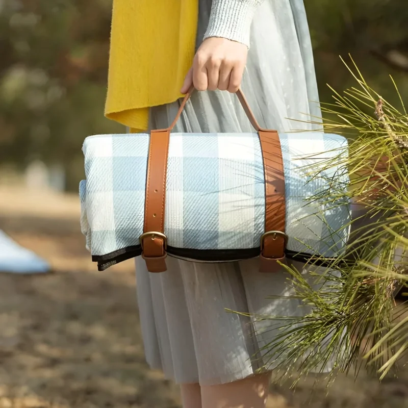 Picknickdecke für draußen – Wasserdicht & Sandfrei | Perfekt für Abenteuer im Freien | Karnz