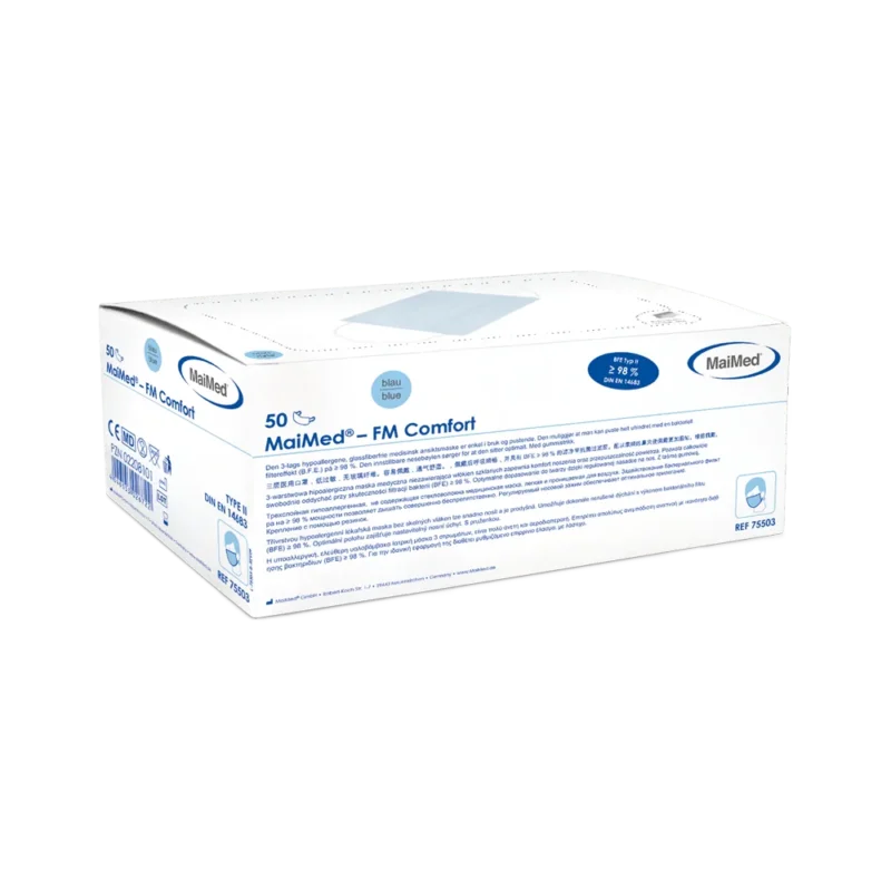 MaiMed-FM Comfort OP-Maske, unsteril, 3-lagig, 50 St./Box