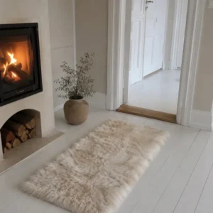 Teppich aus Lammfell 70x140 - Linen