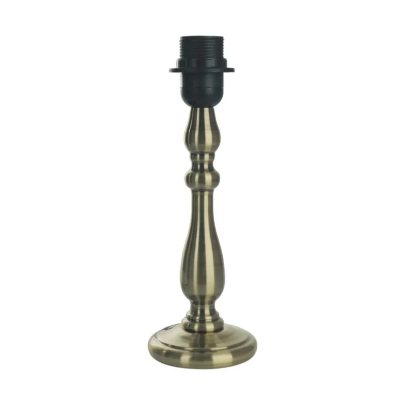 Various Lampenfuß Metall Bronze – Edler Vintage-Stil in 28,5 cm Höhe mit E27-Fassung