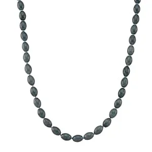 EXTREM SELTEN Natürlicher Olmek Jadeit Typ A Halskette ca. 50 cm 925 Silber Rhodiniert ca. 350.00 ct