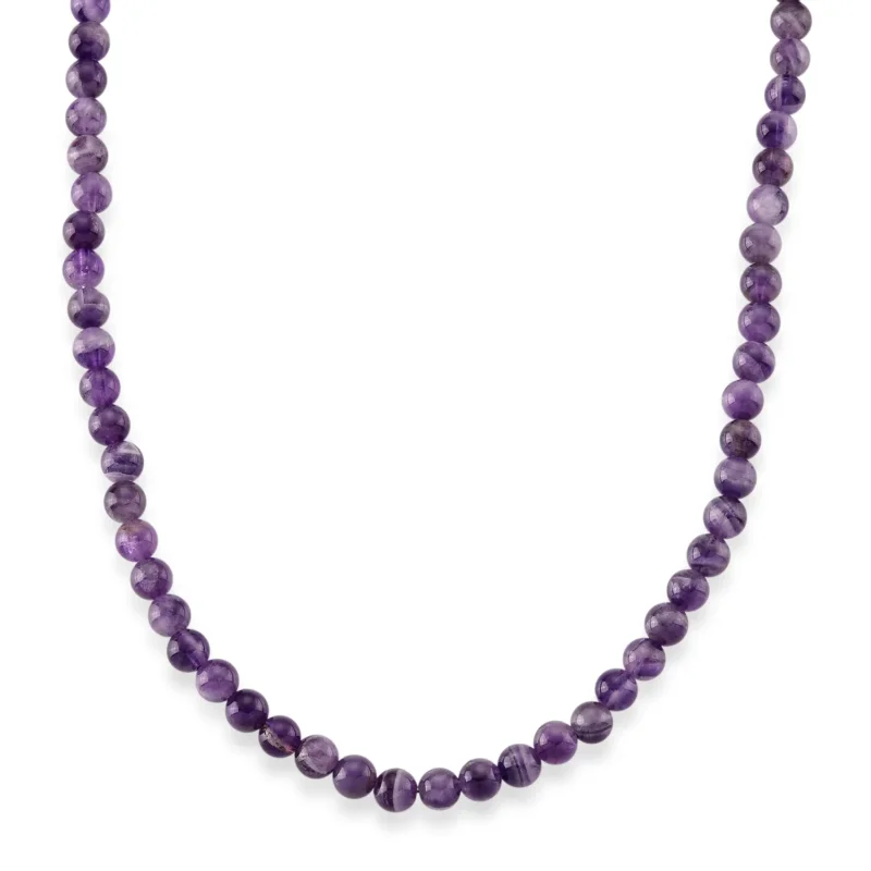 D'Joy Chevron Zweifarbiger Amethyst Halskette ca. Flexibles cm 316L Edelstahl ca. 200.00 ct