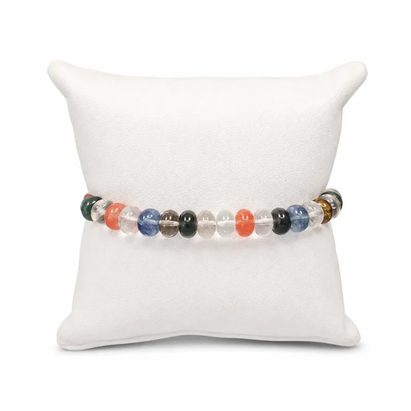 Fancy Mehrfarbiger Quarz Armband 16.5 cm ca. 78.65 ct