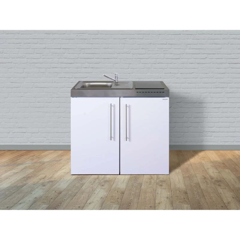 Stengel - Mini-Küche Miniküche Premiumline MP100KSIKFreBli weiß