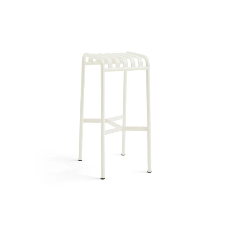 Palissade Bar Stool, cremeweiß von HAY