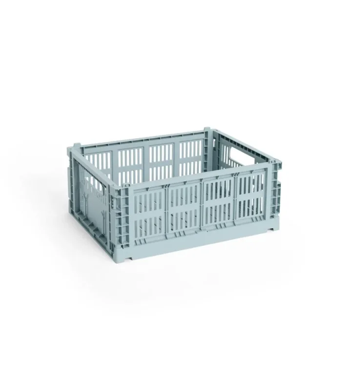 Colour Crate Medium, Dusty Blue von HAY