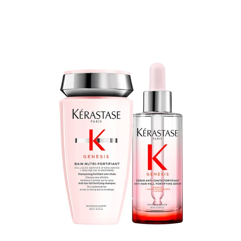Kerastase Genesis Bain Nutri Fortifiant 250ml Serum Anti-Chute Fortifiant 90ml [all]