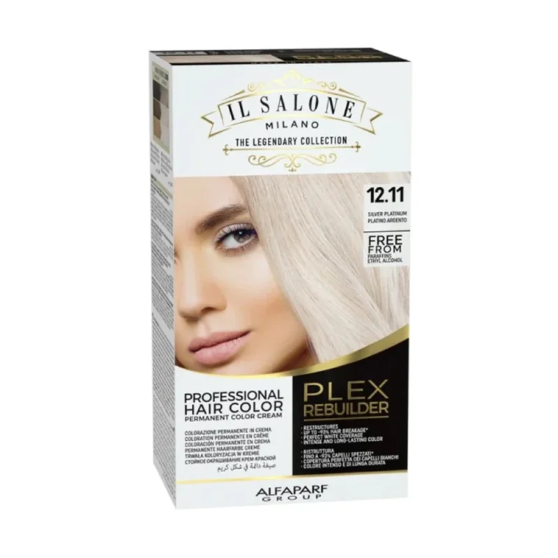 Alfaparf Milano Il Salone Plex Rebuilder Color Kit 12.11 Platino Argento - colorazione permanente in crema [all]