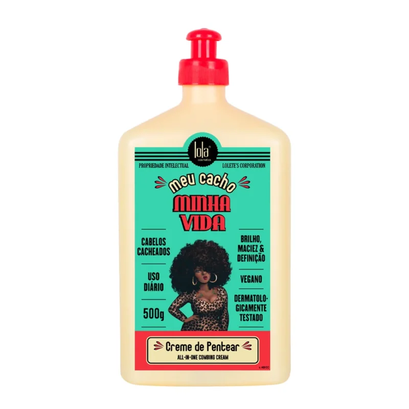 Lola From Rio Meu Cacho Minha Vida Creme De Pentear 500ml - crema modellante districante