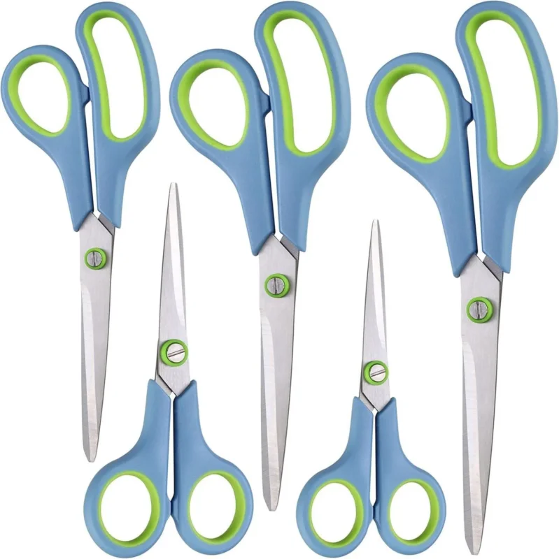 5-teiliges CCR Scheren Set mit Edelstahlklingen und Soft-Grip