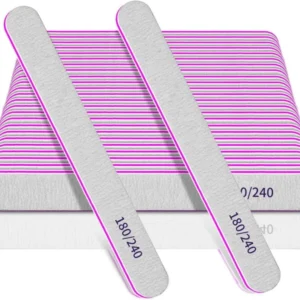 25er Set Nagelfeilen 180/240 Körnung für Naturnägel