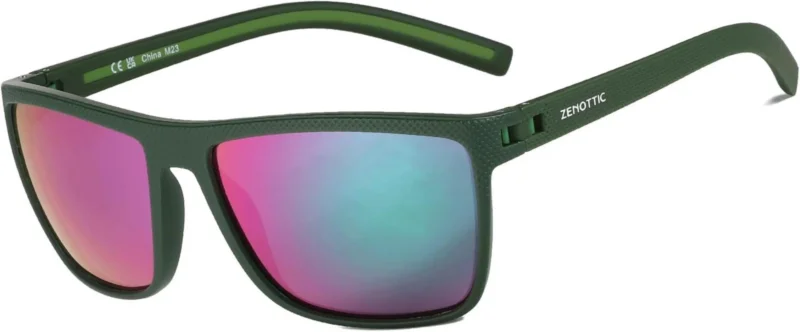 Polarisierte Sonnenbrille Herren TR90 Rahmen UV400 Schutz Gläser