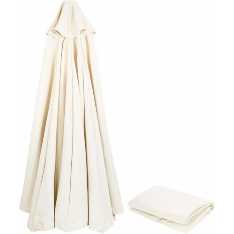 Sonnenschirm Ersatzbezug ⌀3m/4m/270cm UV80+ Taupe/Beige
