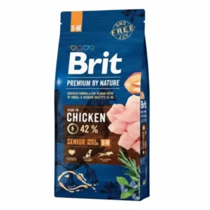 BRIT Premium by Nature Dog Senior S/M 8 kg