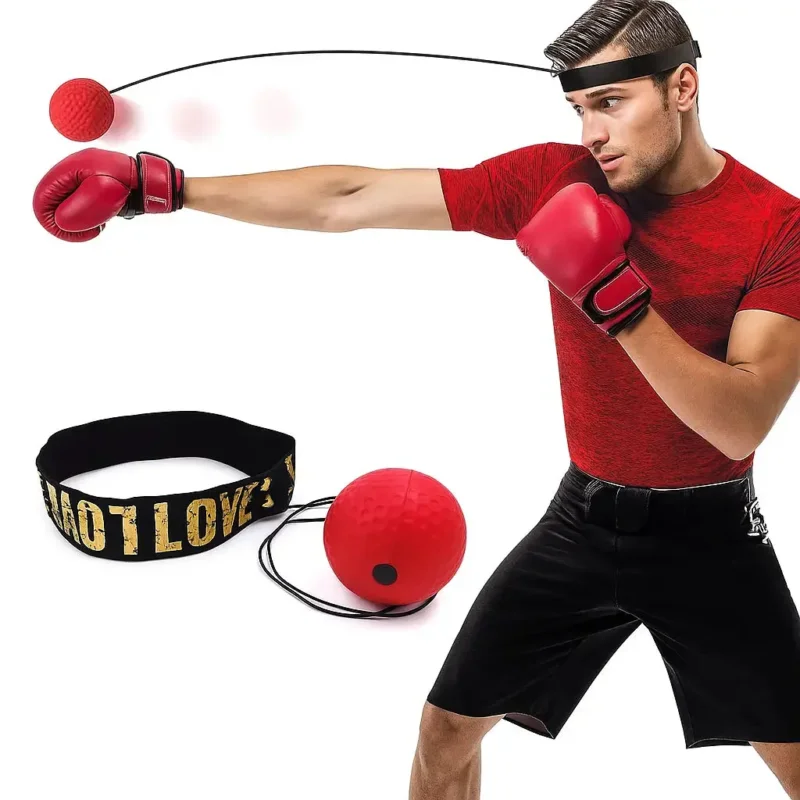 Box Reflexball mit Stirnband – Reaktions- & Koordinationstraining für Zuhause