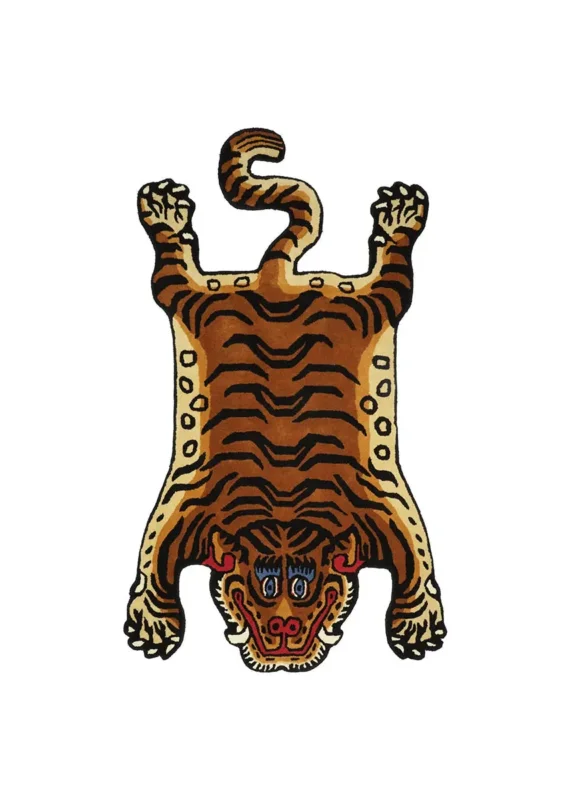 Burma Tiger Rug, large von Bongusta
