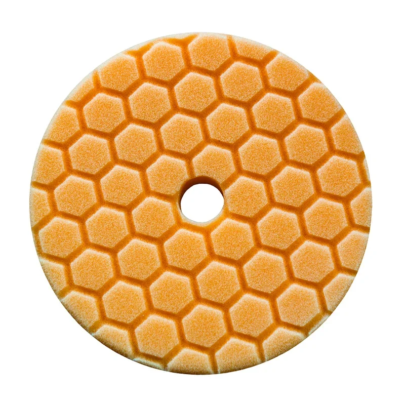 Chemical Guys Hex-Logic Quantum Medium-Heavy Cutting Pad Orange (6.5 Inch)