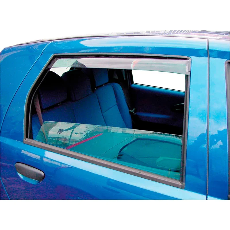 ClimAir, Windabweiser, rauchfarben, für Hintertüren, passend für BMW X2 (U10) (2023-) inkl. iX2