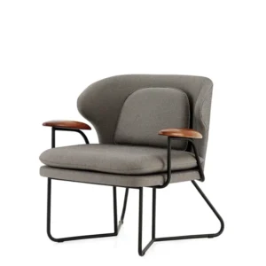 Chillax Lounge-Sessel in Walnuss, Hallingdal 130 CMHR von Stellar Works