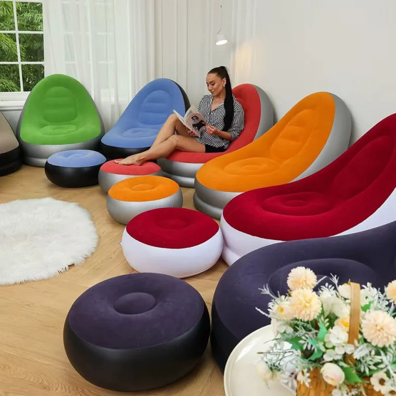 Brehn | Fauler Sofa mit Fußstütze