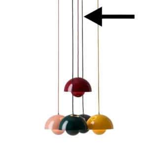 Kabel für Flowerpot VP1 von &Tradition