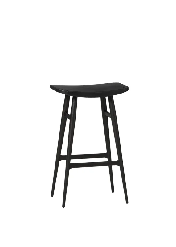 Freja Barhocker, Schwarz Eiche, Saddle Back von Stellar Works