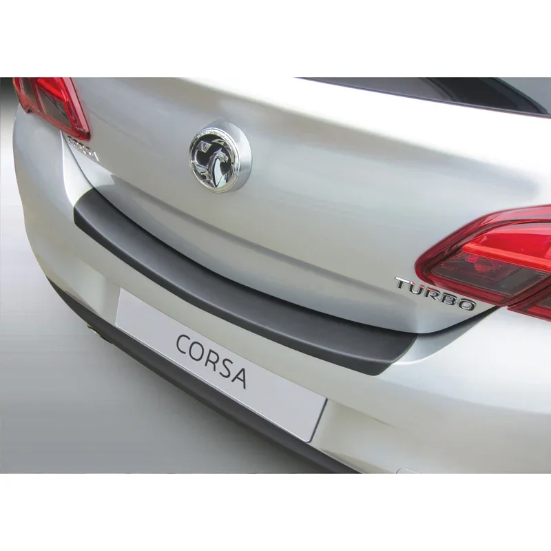RGM, ABS Heckstoßstangenschutz passend für Opel Corsa E 3/5 türer 2015-2019 Schwarz, Mattschwarz