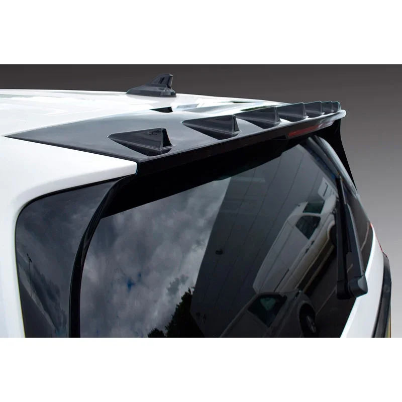 RGM, Dachspoiler, passend für Volkswagen ID.Buzz 2022- (Bus/Cargo) (Modelle mit Heckklappe) - Gloss Black (ABS)