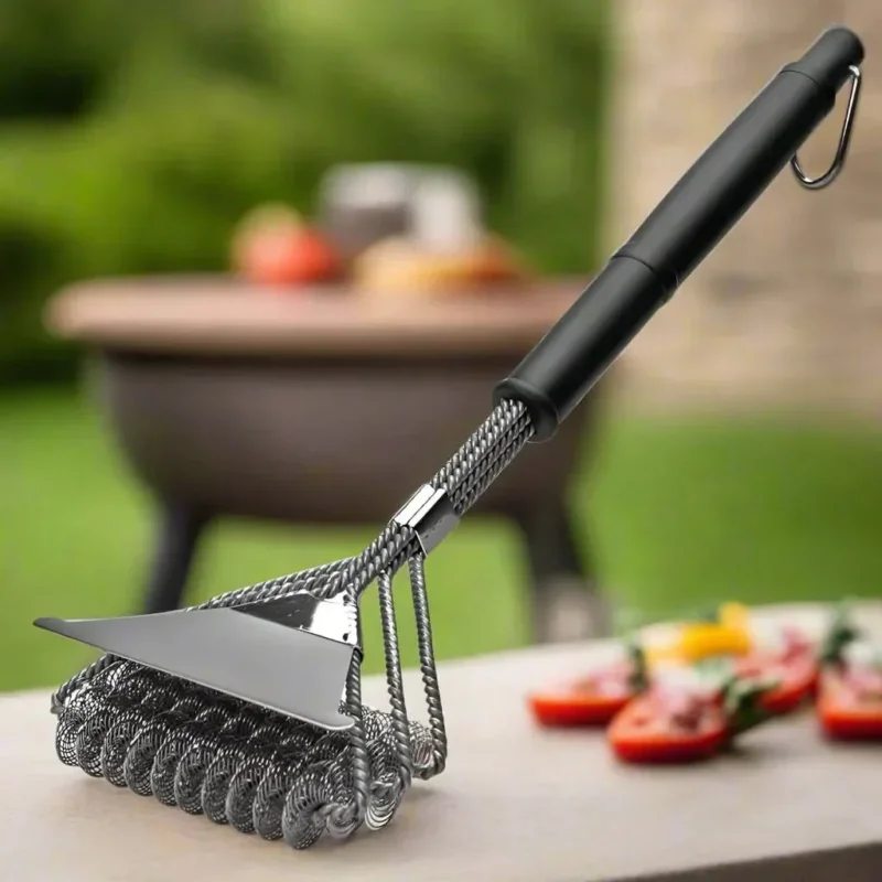 GrillMaster Borstenfreie Bürste – Sicher und effektiv für alle Grillroste