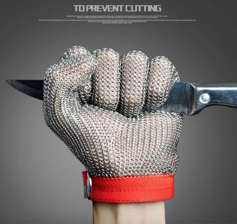 Edelstahl-Handschuh schnittfester Handschuh